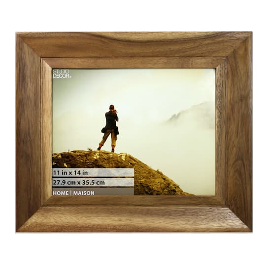 Natural 11&#x22; x 14&#x22; Wide Angled Frame, Home by Studio D&#xE9;cor&#xAE;